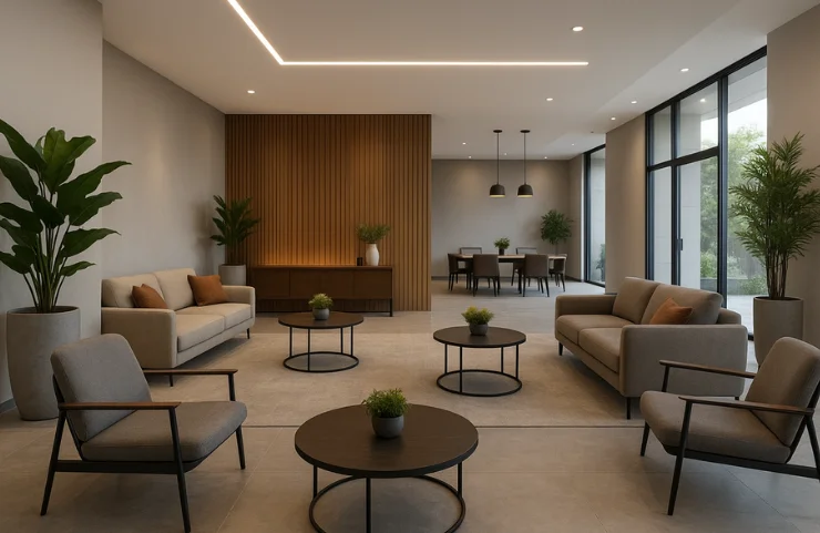 Modern Clubhouse Interior Designers Contractor in Andheri