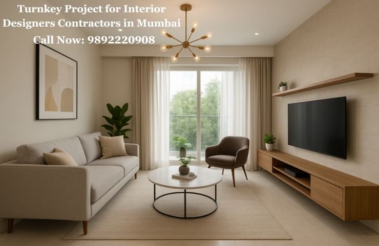 Turnkey Project for Interior Designers Contractors in Mumbai