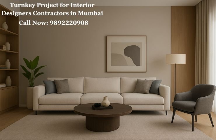 Turnkey Project for Interior Designers Contractors in Mumbai